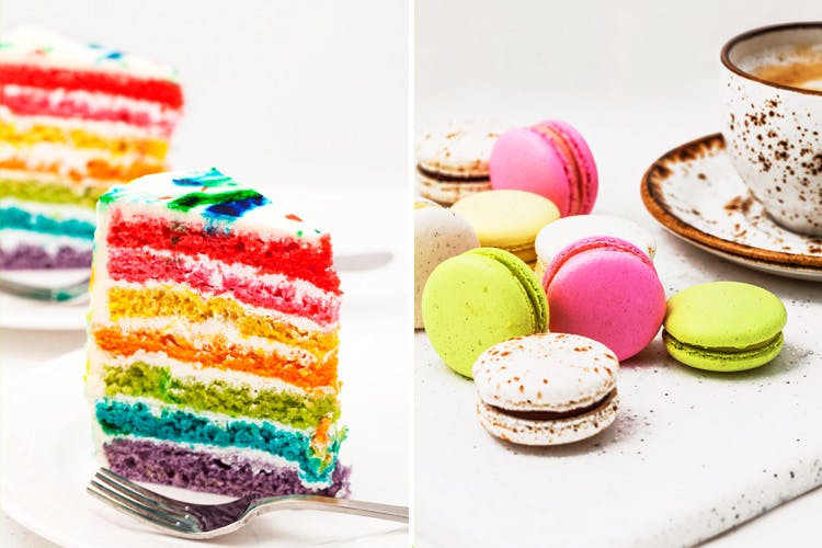 Macaroon,Food,Cuisine,Food coloring,Dessert,Sweetness,Dish,Baking,Cake,Pastel