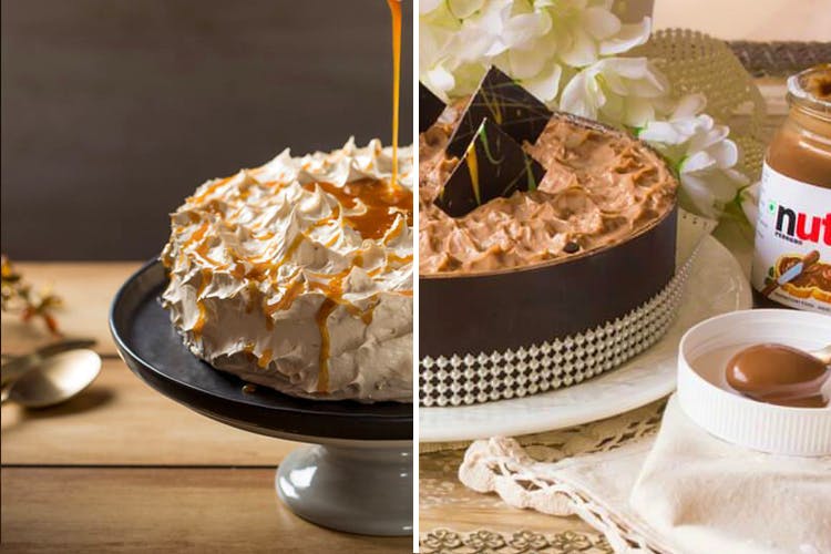 Dish,Food,Cuisine,Ingredient,Dessert,Baked alaska,Meringue,Cake,Caramel,Buttercream