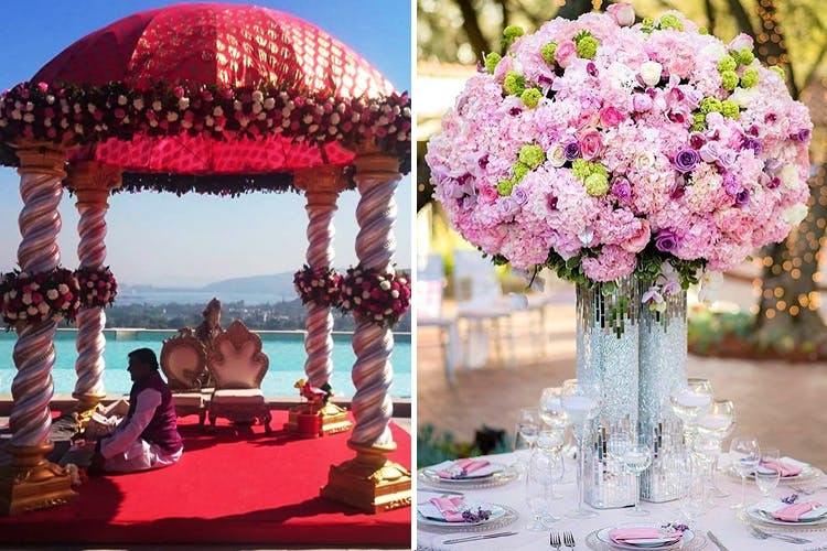 Pink,Photograph,Flower,Centrepiece,Flower Arranging,Wedding reception,Floral design,Plant,Petal,Ceremony