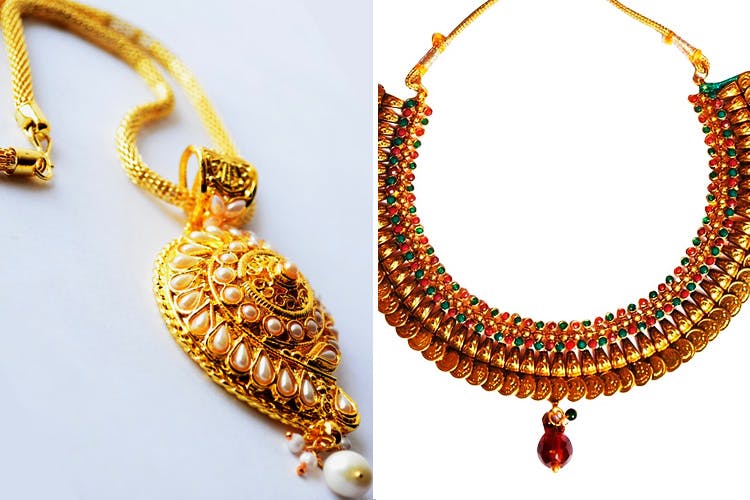 Jewellery,Fashion accessory,Necklace,Body jewelry,Gold,Earrings,Jewelry making,Gemstone,Bead,Chain