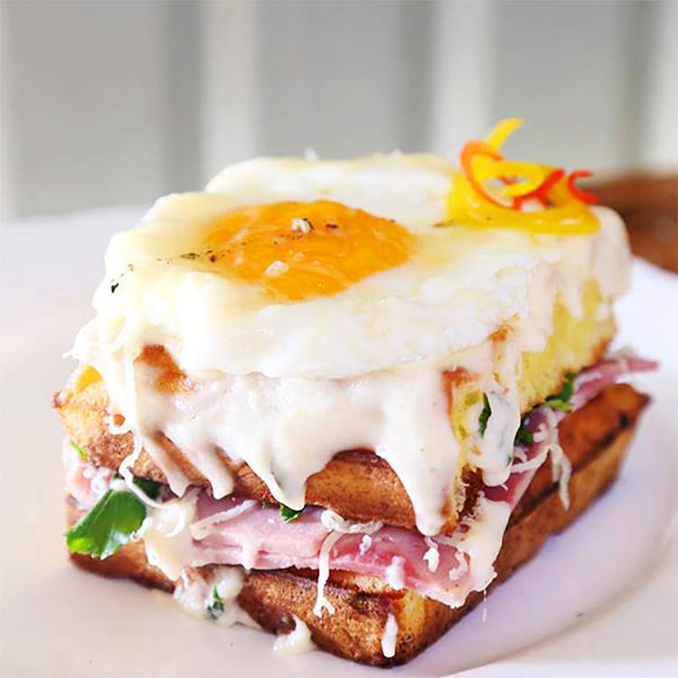 Waffles Croque Madame At The Pantry Lbb