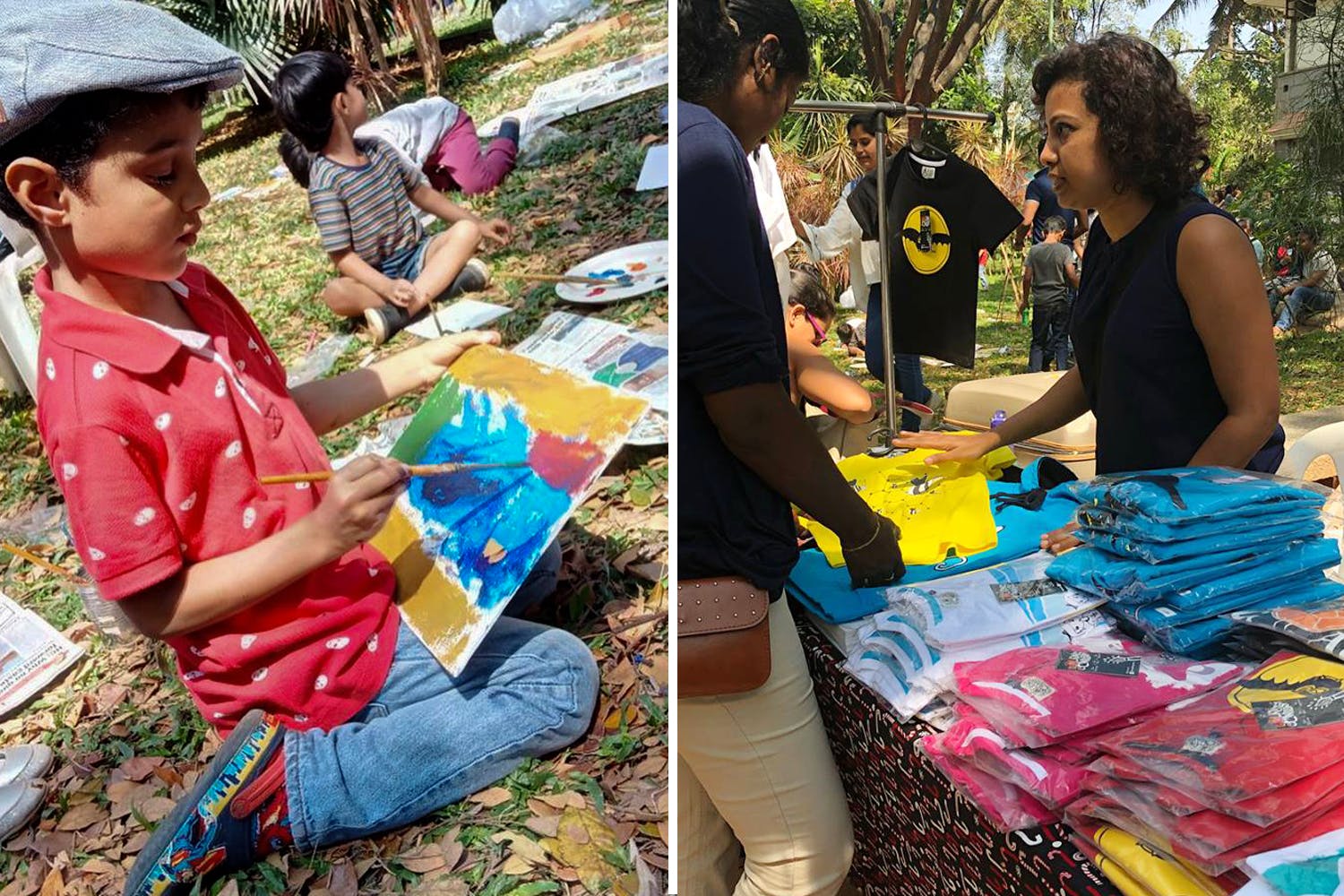 The Talking Canvas Is Printing Children's Art On T-Shirts