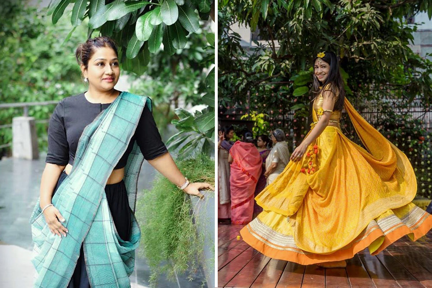 How To Drape Your Saree As A Dress