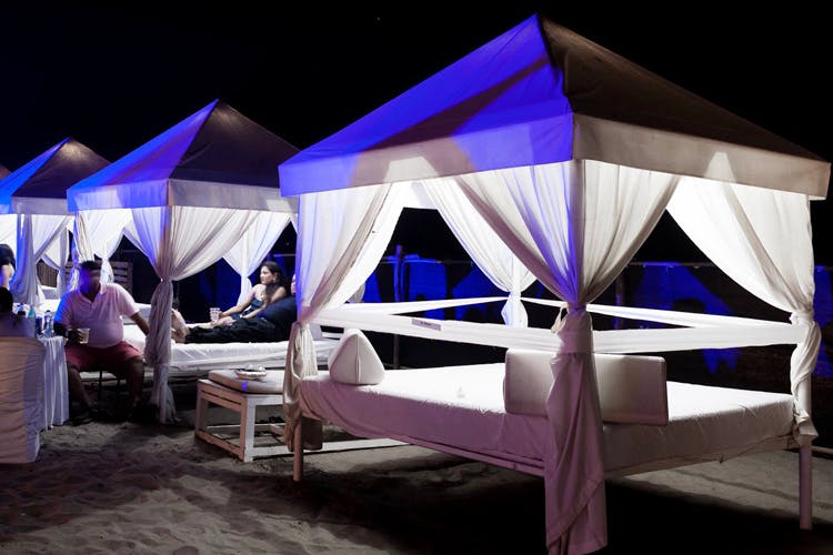 Tent,Light,Purple,Lighting,Architecture,Canopy,Design,Bed,Night,Furniture