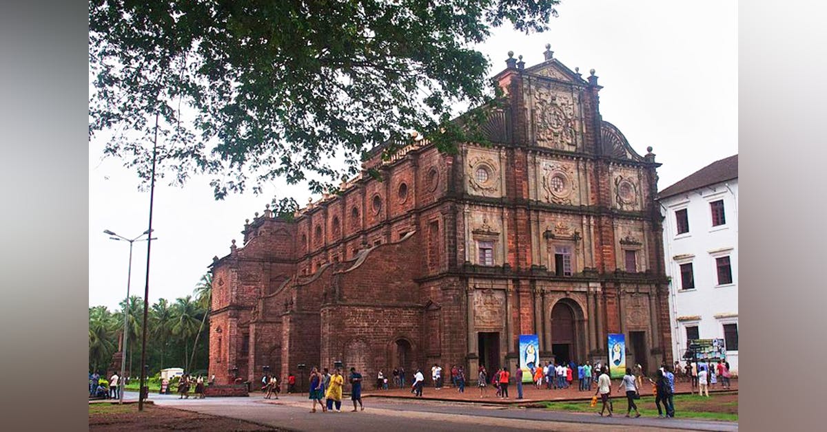 Basilica Of Bom Jesus In Goa